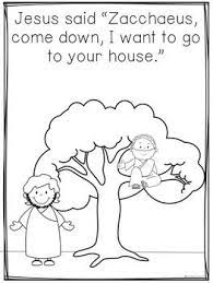 Use the zacchaeus and jesus coloring page as a fun activity for your next children's sermon. Pin On Home School