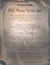 Full Moon Wish Spell By The Magick Cabinet In 2020 Full Moon Ritual Wish Spell Full Moon Spells