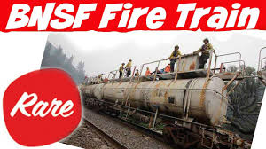 Bnsf Fire Train Very Rare Fire Training Train Fire Trucks