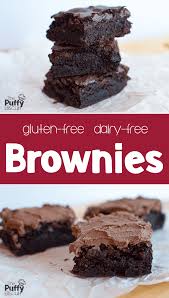 Gluten Free Dairy Free Brownies The Puffy Biscuit Recipe Dairy Free Brownies Dairy Free Baking Dairy Free Recipes Dessert