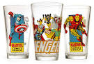 Comic Book Drinkware, Marvel Glass Sets, and DC Comics