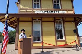 Livermore Depot Reopening The Independent Home Historic Train Depot Depot Real Estate Office