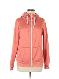 Details About Empyre Women Pink Zip Up Hoodie Lg