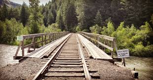 The bridge is located deep in the forest on washington state's olympic peninsula, about a two hour drive. Railbikes Route Review Vance Creek Railriders Washington