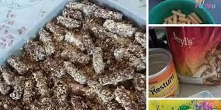 Beza ke biskut nestum ini dengan biskut corflakes sedia ada ? Paling Laris Sedap Resipi Popia Jejari Nestum Bersalut Coklat Guna 3 Bahan Je Pa Ma