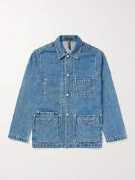 Blue Denim Chore Jacket Drake S Mr Porter