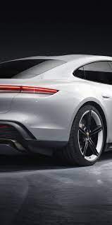 1440x2880 Porsche Taycan Turbo S Rear View 2019 Wallpaper Porsche Taycan Porsche Car Wallpapers