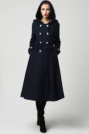 Wool Coat Women Long Wool Coat Winter Coat Overcoat Blue Etsy In 2020 Coats For Women Long Wool Coat Long Wool Coat Women