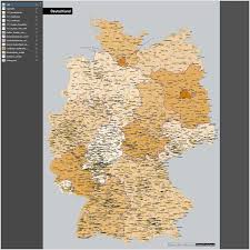 Mit unserem kartengenerator können sie sich ihre landkarte individuell zusammenstellen: Deutschland Landkreise Stadtkreise Bundeslander Vektorkarte Grebemaps Kartographie