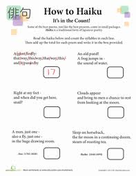 How To Haiku Haiku Poems For Kids Poetry Worksheets Teaching Poetry