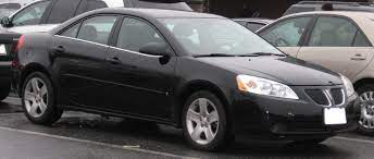 Fichier Pontiac G6 Sedan Jpg Wikipedia