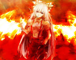 fujiwara no mokou 957807 zerochan 東方 かわいい 妹紅 藤原妹紅