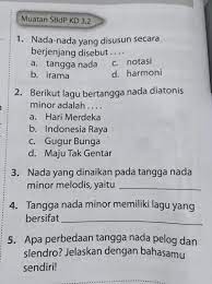 Jelaskan perbedaan tangga nada pelog dan tangga nada slendro. Apa Perbedaan Tangga Nada Pelog Dan Slendro Jelaskan Dengan Bahasamu Sendiri Masnurul