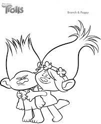 Trolls Movie Coloring Pages Ausmalbilder Malvorlagen Eiskonigin Ausmalen