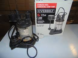 Browse a variety of top brands in utility pumps such as northstar, powerhorse, and superior pump from the product experts. Everbilt 1 3 Hp Submersible Sump Pump Buy Online In Bahamas At Bahamas Desertcart Com Productid 39169104