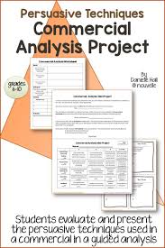 Once Your Students Know All The Terms What S Your Next Step Practice Practice Practice This Is A Guided A Persuasive Techniques Persuasion Writing Classes