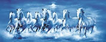 Feng Shui Eight Horse Painting Horse Painting Seven Horses Painting Horses