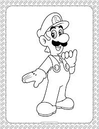 19 dumbo pictures to print and color. Printable Luigi Coloring Page