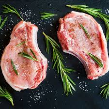Wrap each pork chop in uncooked bacon slices (the number will vary depending on how large the pork chops are). Blackwing Meats Organic Center Cut Pork Chops Bone In 2 6oz Pieces
