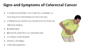 The symptoms of colon and rectal cancer — such as constipation, hemorrhoids, and cramping — can mimic those you could easily experience in passing as part of everyday life. Colorectal Cancer Introduction Colorectal Cancer Is A Cancer