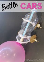 Stem Challenge Bottle Car Featuring Newton S 3rd Law Science Stem Science Stem Challenges Stem Classes