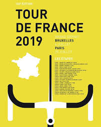 L'assistance neutre shimano arrive sur l'étape du tour de france. Tour De France 2019 Tour De France Minimal Poster Cycling Posters