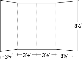 This fivefold dl leaflet mockup is easy to edit with smart objects. Accordion Fold Brochure Printing From 18 Custom Brochures