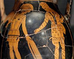 Image of Glaucus Lycian Hero Iliad classical art