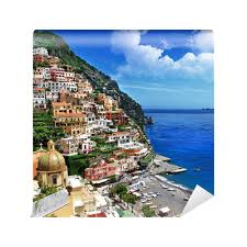 My art uses bold colors and large focal points within the paintings. Italian Scenery Positano Amalfi Coast Wall Mural Pixers We Live To Change