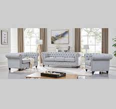 Chesterfield sofas are an iconic, instantly recognisable piece of furniture. China Living Room Furniture European Style Luxury Modern Classic Button Tufted Microfiber Leather Chesterfield Sofa China Button Tufted Sofa Velvet Chesterfield Sofa