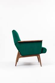 reloved armchair dark moss green vintage chair accent chair velvet chair dark green chair restored chair modern vintage vintage chairs green chair modern chairs