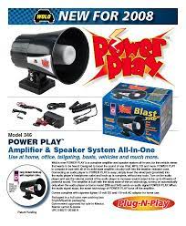 Wolo Mfg Corp Speciality Horns Electronic Air Musical Horns Animal Sound Horn Sirens And More