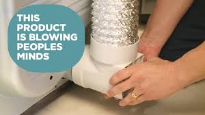 No Tools No Hose Clamps Quick And Easy Assembly And Dryer Installation Snap To Vent Is Patented A Video Laundry Room Closet Laundry Room Bathroom Laundry Room Diy