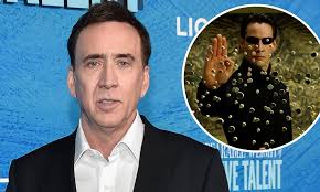 Nicolas Cage reveals he turned down roles in The Matrix and Lord Of The  Rings to put family first