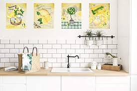This lemon kitchen decor is a simple one. 25 Lemon Kitchen Decor Ideas Lemon Theme Kitchen Images