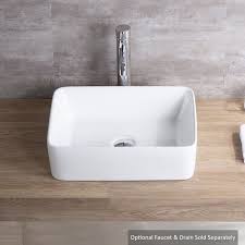 Creating a ceramic kitchen sink. Ceramic Rectangular Vessel Bathroom Sink In 2020 Sink Bathroom Sink Ceramic Sinks