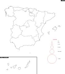 Mappe delle principali città spagnole. Distribuzione Del Cognome Mappa Dei Cognomi Spagna
