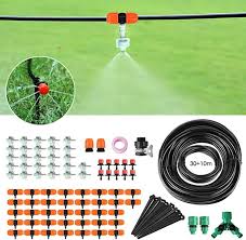 Fixkit 40m Bewasserungssystem 120pcs Garten Bewasserung Kit Automatische Bewasserung Sprinkler Mit In 2020 Bewasserungssystem Bewasserung Sprinkler