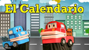 ¡hoy comparto contigo un libro de actividades de aprendizaje para preescolar! El Calendario Video Educativo Para Ninos En Espanol Barney El Camion Youtube