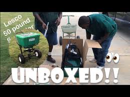 Lesco fertilizer spreader settings chart. Watch This Before You Buy A Lesco Spreader Plus Lesco 50lb Spreader Unboxing Youtube