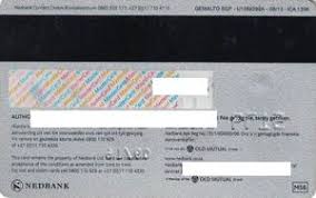 It's secure, simple and fast! Bank Card Nedbank Nedbank South Africa Col Za Mc 0006