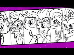 My Little Pony Power Ponies Coloring Pages Mlp Colouring For Kids Youtube In 2020 My Little Pony Printable My Little Pony Coloring Coloring Pages