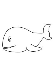 Blue whale and stars art work, vector illustration. Coloring Pages Printable Blue Whale Coloring Pages For Kids