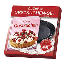 Freuen sie sich auf 110 streuselkreationen: Dr Oetker Obstkuchen Set Backform Plus 48 Seitiges Backbuch Dr Oetker Amazon De Bucher