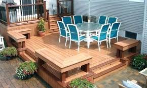Patio Furniture Small Deck Deck Designs Backyard Patio Design Patio Deck Designs