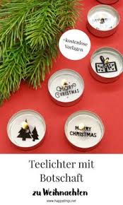 Lichterkette Basteln Fur Weihnachten Und Silvester Mit Varta Weihnachtsdeko Selber Machen Weihnachtsdeko Basteln Und Teelichter