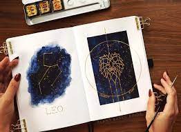 1 A Leo Theme For My Birthday Month Bulletjournal Bullet Journal Themes Bullet Journal Books Bullet Journal Inspiration