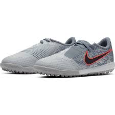 Nike Junior Phantom Venom Academy Tf Artificial Turf Soccer Shoe Wolf Grey Black Armory Blue Pure Platnium Hyper Crimson Soccer Shoe Futsal Shoes Soccer Shoes