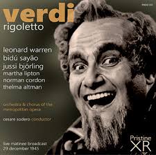 BJÖRLING in Verdi's Rigoletto (1945)