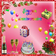 Joyeux anniversaire champagne, vidéo joyeux anniversaire, video anniversaire, anniversaire musique. Joyeux Anniversaire Picmix